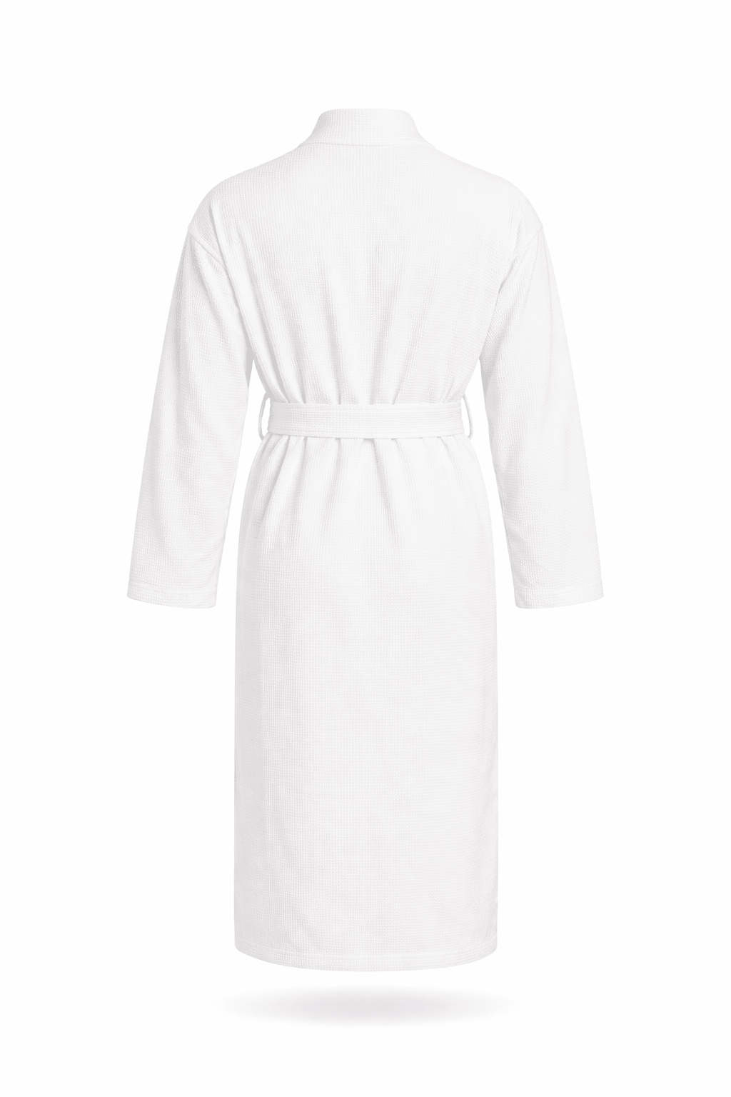 Wafel badjas unisex White 100% katoen - Louve Paris